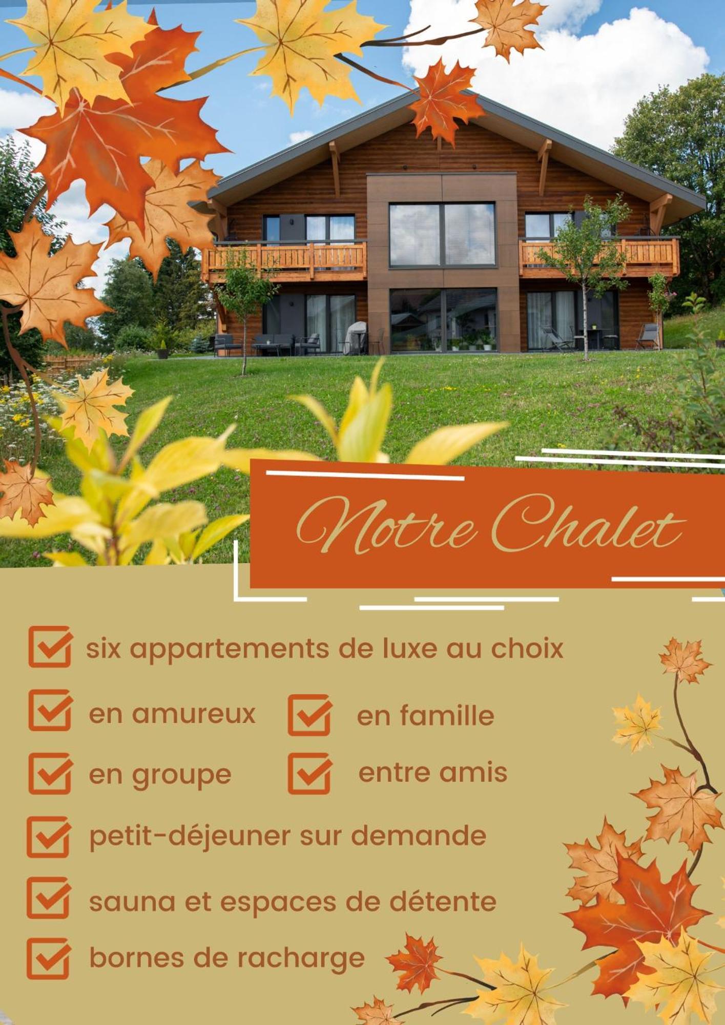 Notre Chalet - Boutique Hotel - En Couple - En Famille - En Groupe Les Fourgs Exterior foto